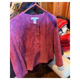 Vintage & Premium Outerwear Collection with (2) Rolling Garment Racks