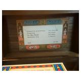 EXTREMELY RARE Vintage Reuge Swiss 4-Tune 50-Note Cylinder Music Box – Inlaid Walnut Case