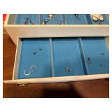 Vintage Jewelry Boxes & Assorted Costume Jewelry Lot