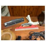 Vintage Electronics & Office Lot - Cobra Radio Scanner, Brownie Camera, VuPoint Wand Scanner, Pelonis Heater, Headphones & More