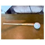 1985 MLB All-Star Game Commemorative Lot: Louisville Slugger Mini Bat & Multi-Signed Minnesota Twins / Local Celebrity Baseball