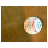 1985 MLB All-Star Game Commemorative Lot: Louisville Slugger Mini Bat & Multi-Signed Minnesota Twins / Local Celebrity Baseball
