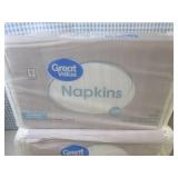 (A-1) 4 - 500-Count Napkins...