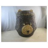 (EC1) Wicker Bear Basket Approx 20 ...