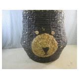 (EC1) Wicker Bear Basket Approx 20 ...