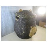 (EC1) Wicker Bear Basket Approx 20 ...
