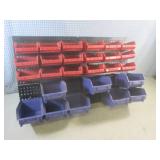 (G-1) Wall Mount Bin Organizer...