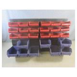 (G-1) Wall Mount Bin Organizer...