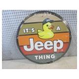 (G-1) It'a A Jeep Thing Tin Sign 11...