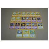 Base Set Red Number Pokemon Cards