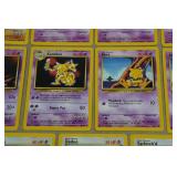 Base Set Red Number Pokemon Cards