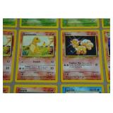 Base Set Red Number Pokemon Cards