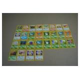 Jungle Set Red Number Pokemon Cards - Parasect 1st Edition