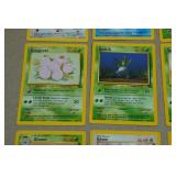 Jungle Set Red Number Pokemon Cards - Parasect 1st Edition