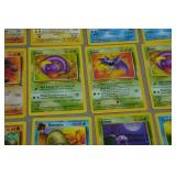 Fossil Set Red Number Pokemon Cards