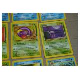 Fossil Set Red Number Pokemon Cards