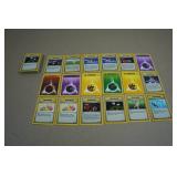 Early Pokemon Trainer and Energy Cards