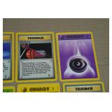 Early Pokemon Trainer and Energy Cards