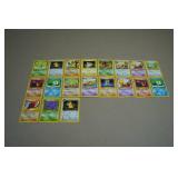 Team Rocket Set Red Number Pokemon Cards
