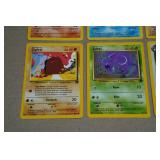 Team Rocket Set Red Number Pokemon Cards