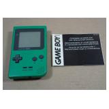 Nintendo Gameboy Pocket Handheld Game Console - Green