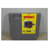 Nintendo NES Werewolf the Last Warrior Game Cartridge