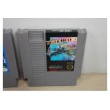 Nintendo NES Air Fortress, Rad Racer II, Tiger Heli Game Cartridges