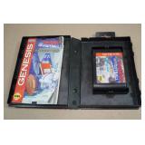 Sega Genesis Troy Aikman Football Game Cartridge