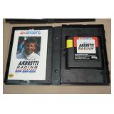 Sega Genesis Madden 94/95, Mario Andretti Racing & Caesars Palace Game Cartridges