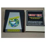 Atari Frogger & Donkey Kong Game Cartridges