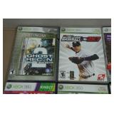 XBOX 360 Games  - Ghost Recon, Baseball, Kinect, Basketball, Hockey