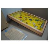 Vintage Northwestern Products Poosh-M-Up Big 5 Baseball-Themed Electric Pinball Game