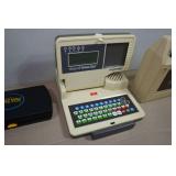 Vintage Vtech Talking Whiz-Kid, Quiz Wiz, and Fisher Price Cassette Tape Player