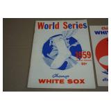 1959 World Series Program and 1960 Scorebook