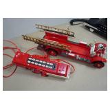 Vintage Firetruck and Chevy Bel Air Novelty Corded Phones