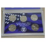 2001 United States Mint Proof Coin Set