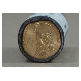 $25 Roll of Uncirculated US Presidential $1 Coin Lyndon B. Johnson - Denver