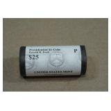 $25 Roll of Uncirculated US Presidential $1 Coin Gerald R. Ford - Philadelphia