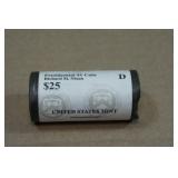 $25 Roll of Uncirculated US Presidential $1 Coin Richard M. Nixon - Denver