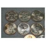 *15* United States Presidential $1 Coins