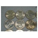 *19* United States Presidential $1 Coins