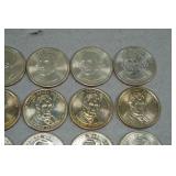 *19* United States Presidential $1 Coins
