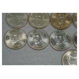 *19* United States Presidential $1 Coins