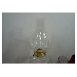 Vintage Glass Oil Lamp and Lantern Globes