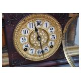 Antique Seth Thomas Asamantine Mantel Clock with Key