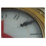 Vintage Budweiser Revolving Pocket Watch Clock Advertising Sign