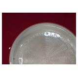 Vintage Pyrex Burgandy Mixing Bowls