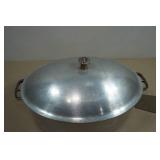 Vintage SuperHealth Aluminum Roasting Pan/Dutch Oven