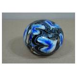 Vintage Hand-Blown Art Glass Paper Weight