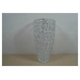 Vintage Bohemian Bubble Glass Vase from Czech Republic